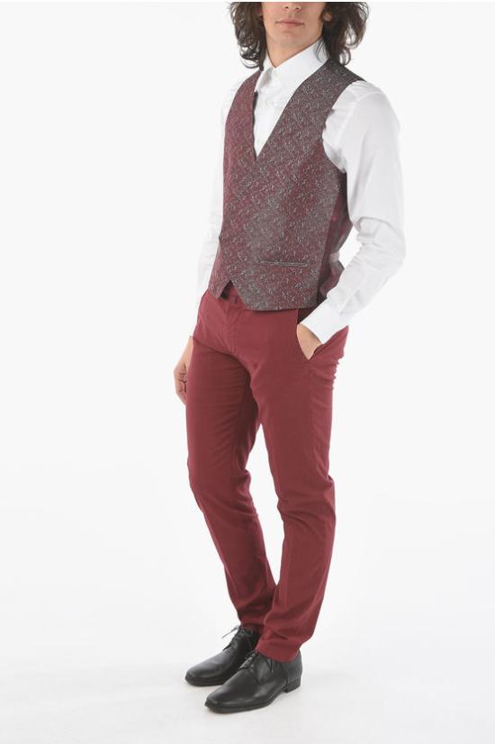  꼬르넬리아니 베스트 87C086 1117188 040 Burgundy - CORNELIANI