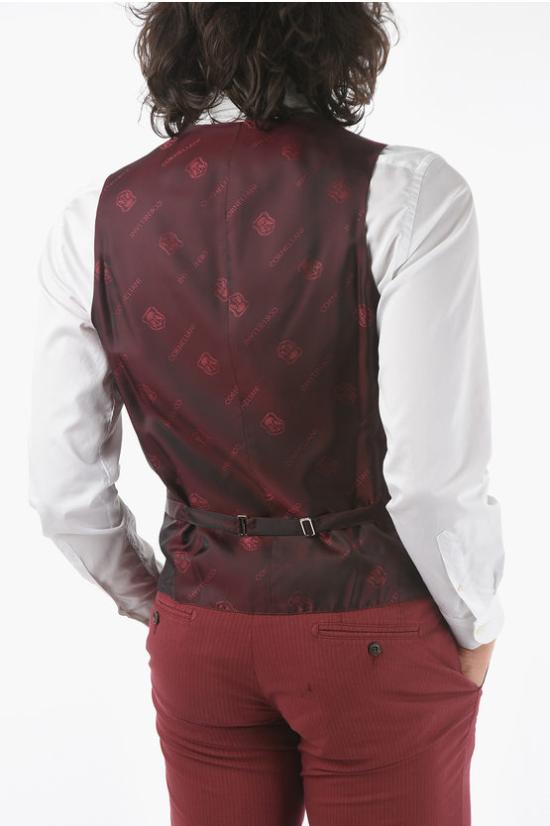  꼬르넬리아니 베스트 87C086 1117188 040 Burgundy - CORNELIANI