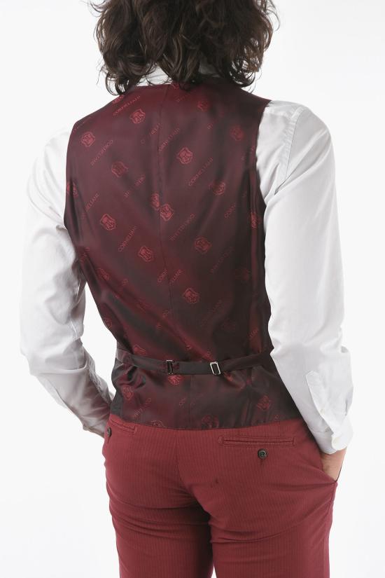  꼬르넬리아니 베스트 87C086 1117188 040 Burgundy - CORNELIANI