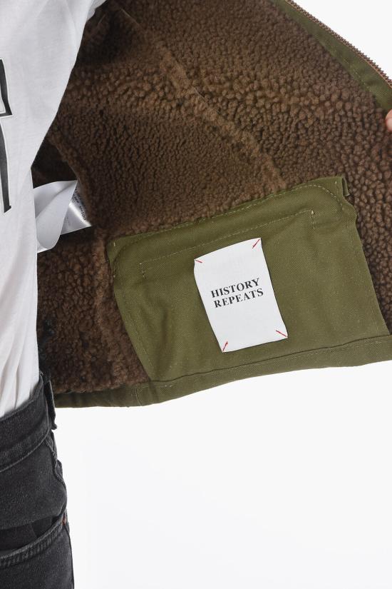  히스토리 리피츠  가죽 자켓 H35C33R6 SH500 122 Beige - HISTORY REPEATS