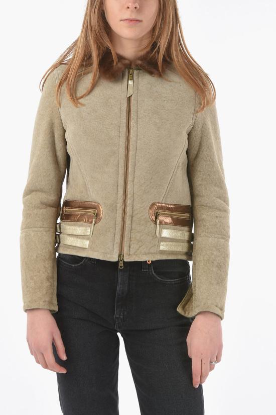  히스토리 리피츠  가죽 자켓 H35C33R6 SH500 122 Beige