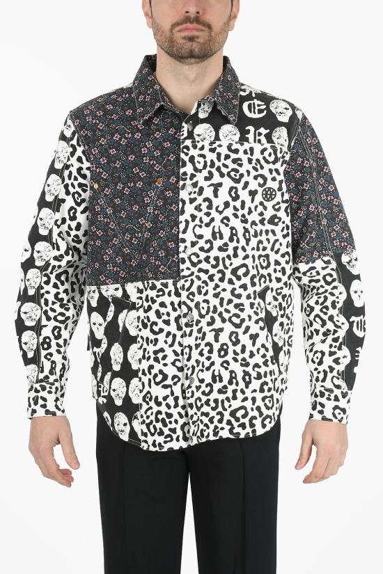  바이너 아티클스 데님 자켓 0A188032 Multicolor