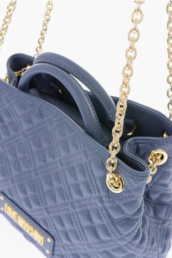  모스키노 더플백 JC4018PP1FLA0707 Blue - MOSCHINO