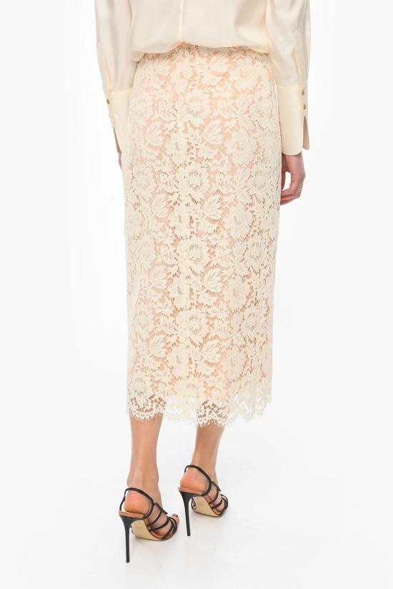  슈퍼 블론드 스커트 SB LONG LACE SKIRT15 White - SUPER BLOND