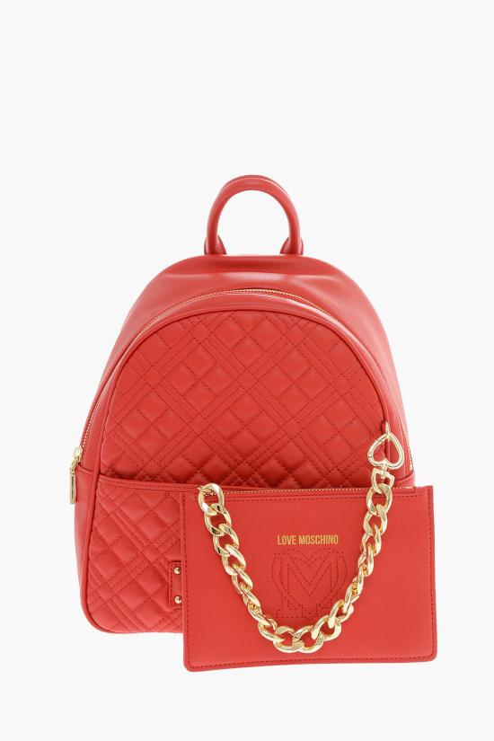  모스키노 백팩 JC4018PP1GLA0500 Red - MOSCHINO