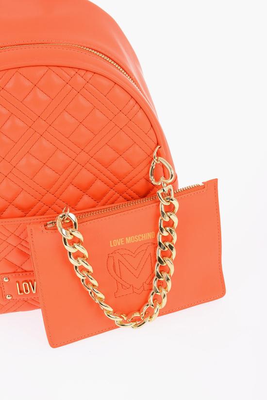  모스키노 백팩 JC4018PP1GLA0450 Orange - MOSCHINO