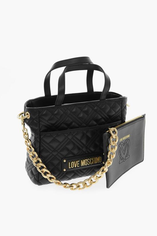  모스키노 토트백 JC4020PP1GLA0000 Black - MOSCHINO