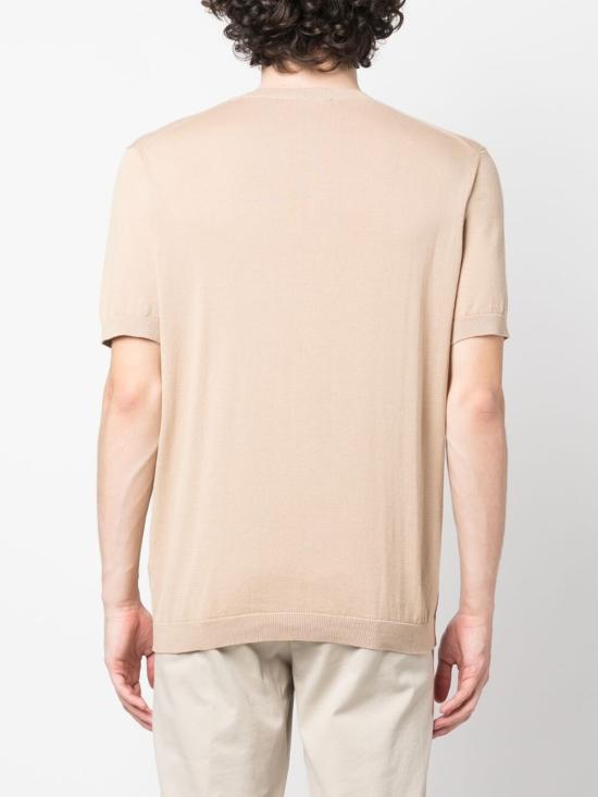  딸리아토레 반팔 티셔츠 FOX PWE23 01BEIGE - TAGLIATORE