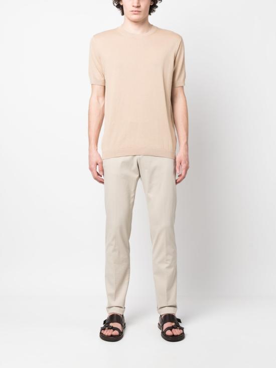  딸리아토레 반팔 티셔츠 FOX PWE23 01BEIGE - TAGLIATORE