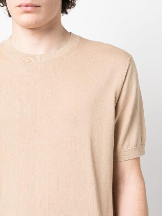  딸리아토레 반팔 티셔츠 FOX PWE23 01BEIGE - TAGLIATORE