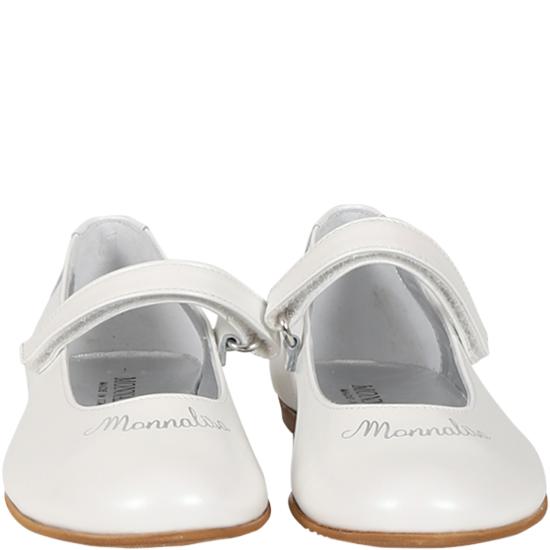 25FW [키즈] 모나리자 플랫 슈즈 879000 9706 0001 IVORY - MONNALISA