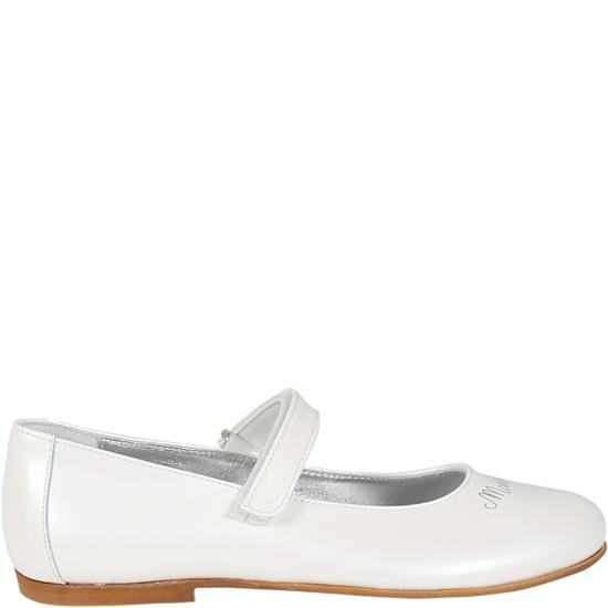 25FW [키즈] 모나리자 플랫 슈즈 879000 9706 0001 IVORY