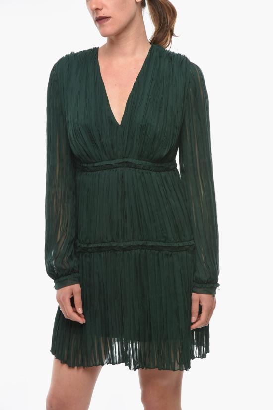 랑방 숏 원피스 RWDR0065 5166P22 441 Green - LANVIN