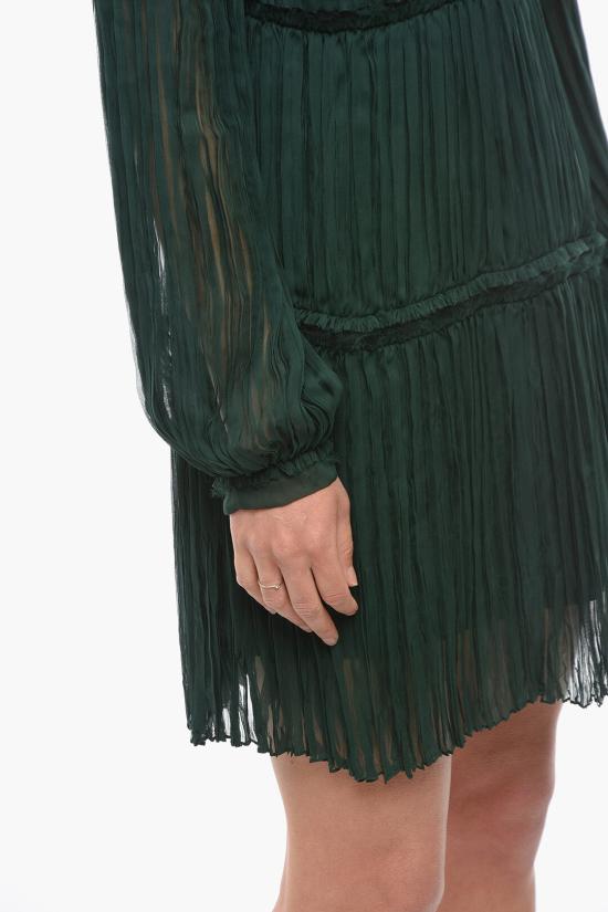  랑방 숏 원피스 RWDR0065 5166P22 441 Green - LANVIN