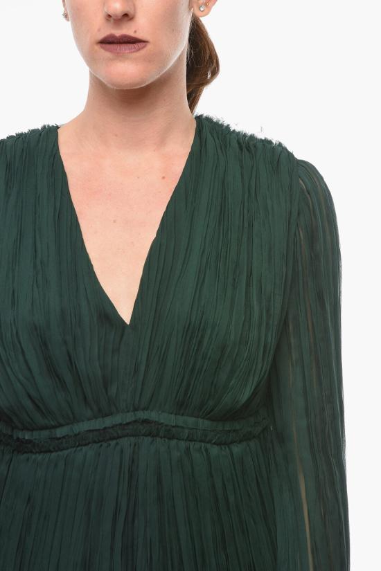  랑방 숏 원피스 RWDR0065 5166P22 441 Green - LANVIN