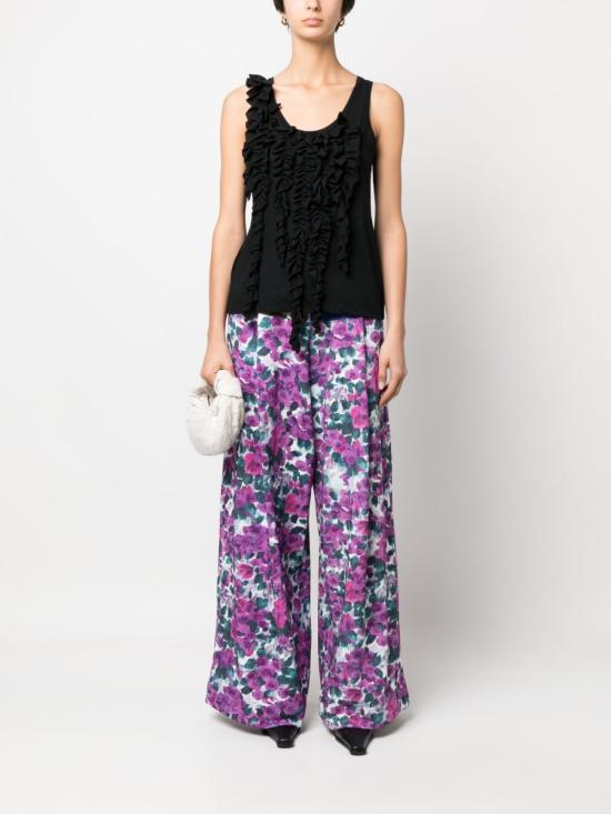  드리스 반 노튼 민소매 티셔츠 2310111176606e BLACK 900 - DRIES VAN NOTEN