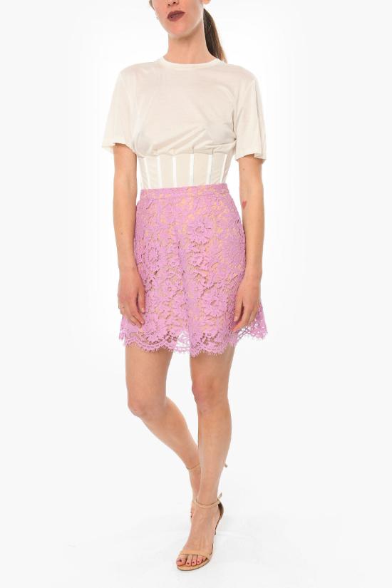  슈퍼 블론드 숏 스커트 SB SHORT LACE SKIRT4 Violet - SUPER BLOND