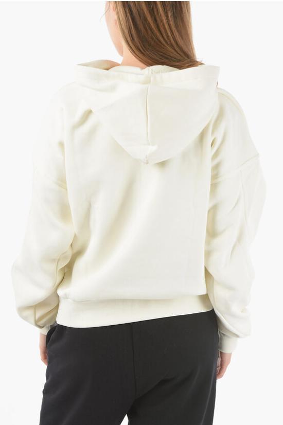  컨버스 후드 티셔츠 10024672 A01 White - CONVERSE