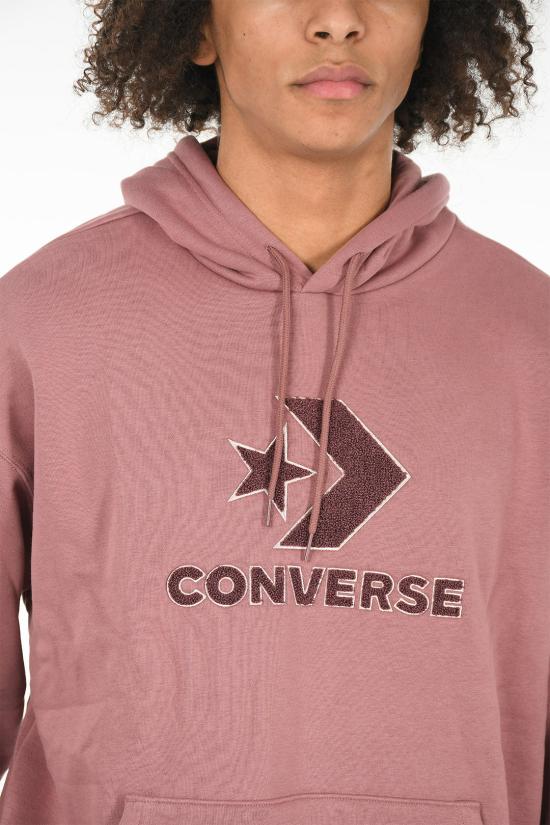  컨버스 후드 티셔츠 10024915 A04 Violet - CONVERSE