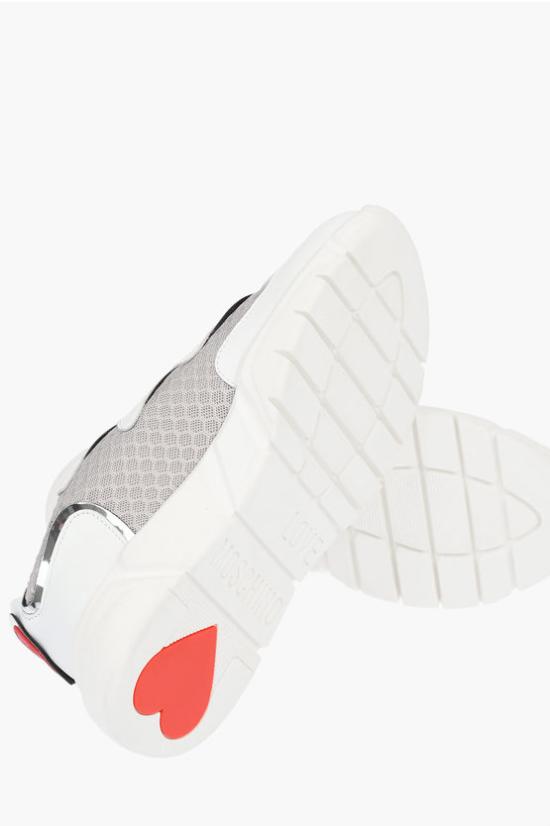  모스키노 뮬/슬리퍼 JA15153G1CIV101A Bianco Grigio - MOSCHINO