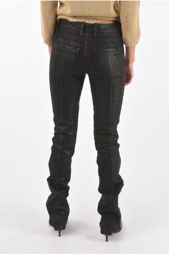  디젤 가죽 팬츠 00S991 BG35F 5EA Black - DIESEL