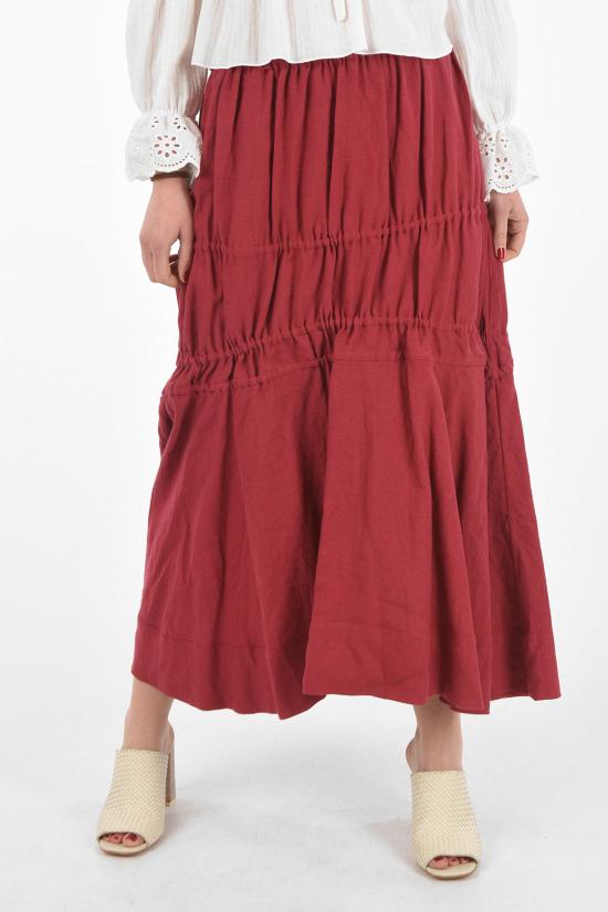  Brock Collection 롱 스커트 BRPS35006A BS025A 605 Burgundy