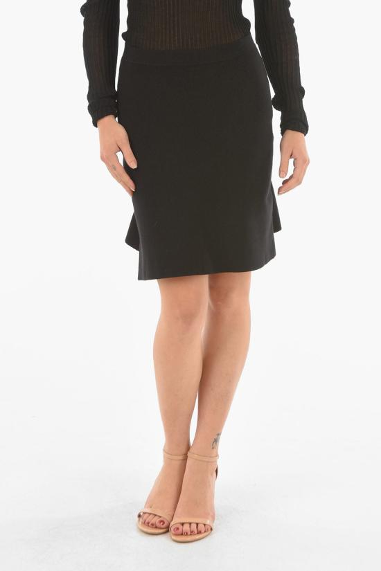  보테가베네타 미디 스커트 666516 V12V01000 Black