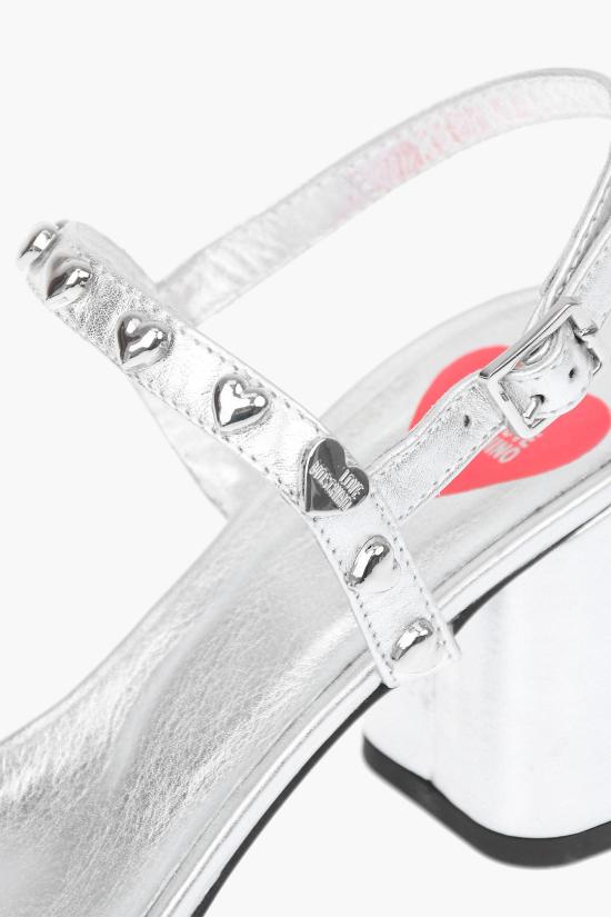  모스키노 뮬/슬리퍼 JA16137C0CJB0902 Silver - MOSCHINO