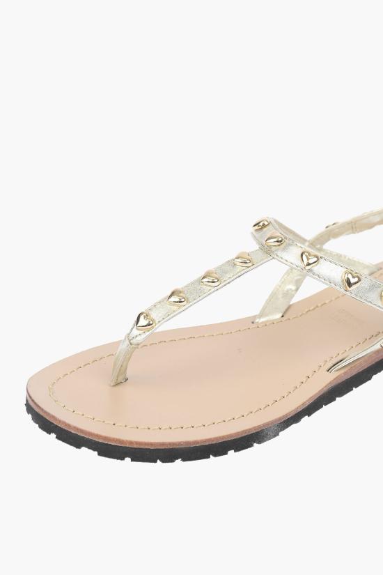  모스키노 샌들 JA16151G0CJB0900 Gold - MOSCHINO
