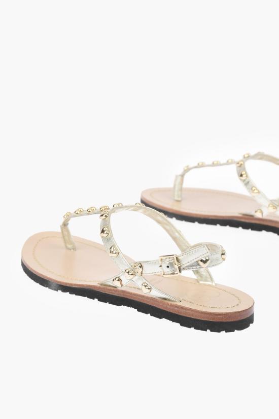  모스키노 샌들 JA16151G0CJB0900 Gold - MOSCHINO