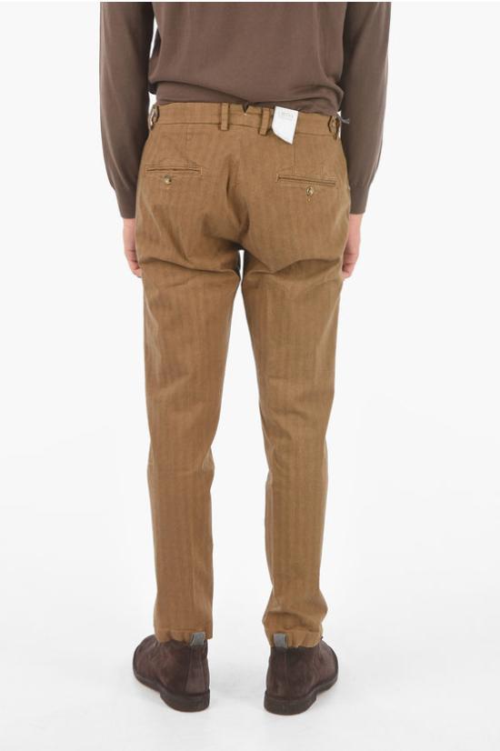  크루나 치노 팬츠 S RAVAL1P L 603COGNAC Brown - CRUNA