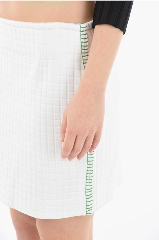  보테가베네타 숏 스커트 689358 V1N80 9071 White - BOTTEGA VENETA