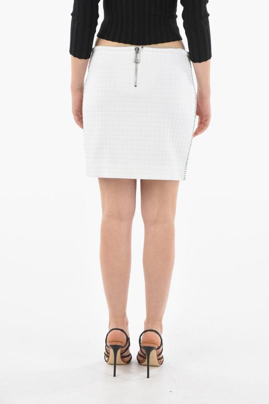  보테가베네타 숏 스커트 689358 V1N80 9071 White - BOTTEGA VENETA