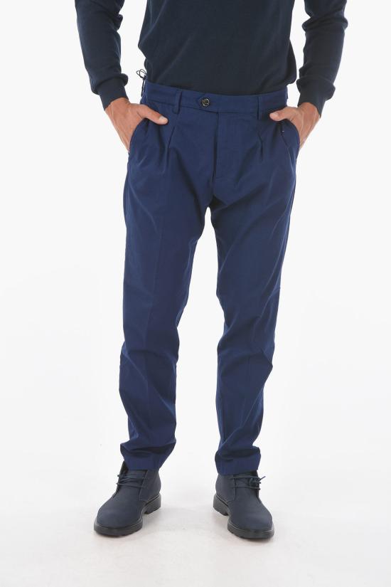  크루나 스트레이트 팬츠 S RAVAL1P L 520NAVY Blue