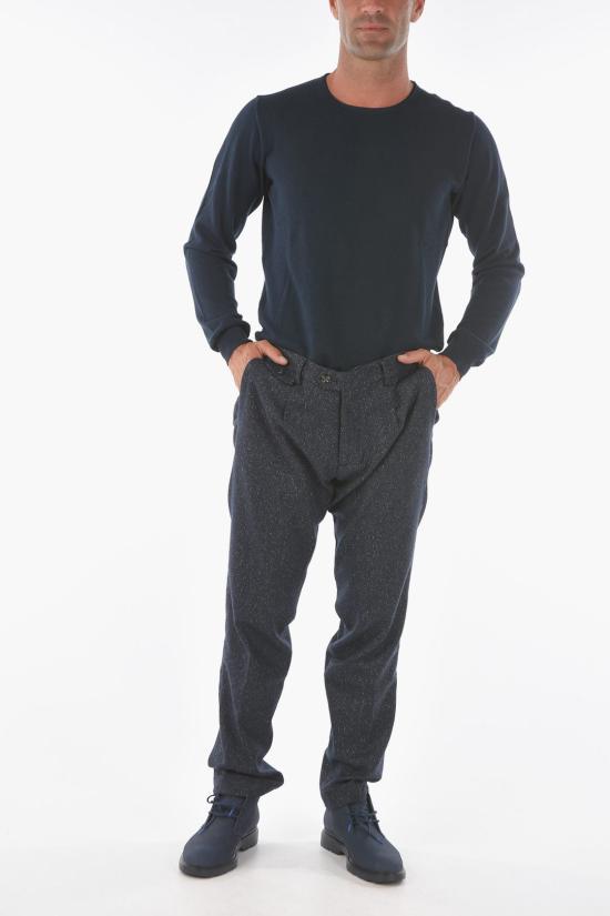  크루나 스트레이트 팬츠 S RAVAL1P L 635NOTTE Blue - CRUNA