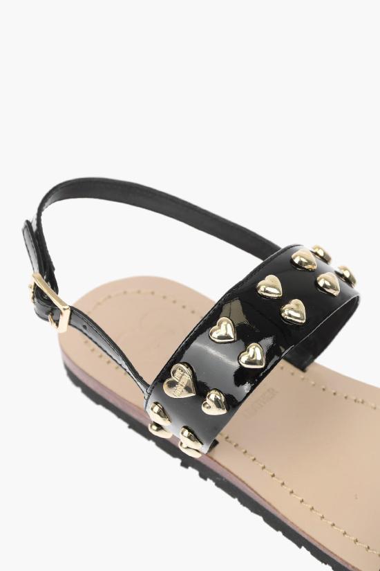  모스키노 샌들 JA16141G0CJD0000 Nero Oro - MOSCHINO