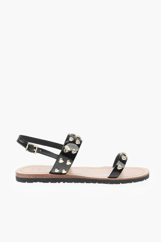  모스키노 샌들 JA16141G0CJD0000 Nero Oro - MOSCHINO