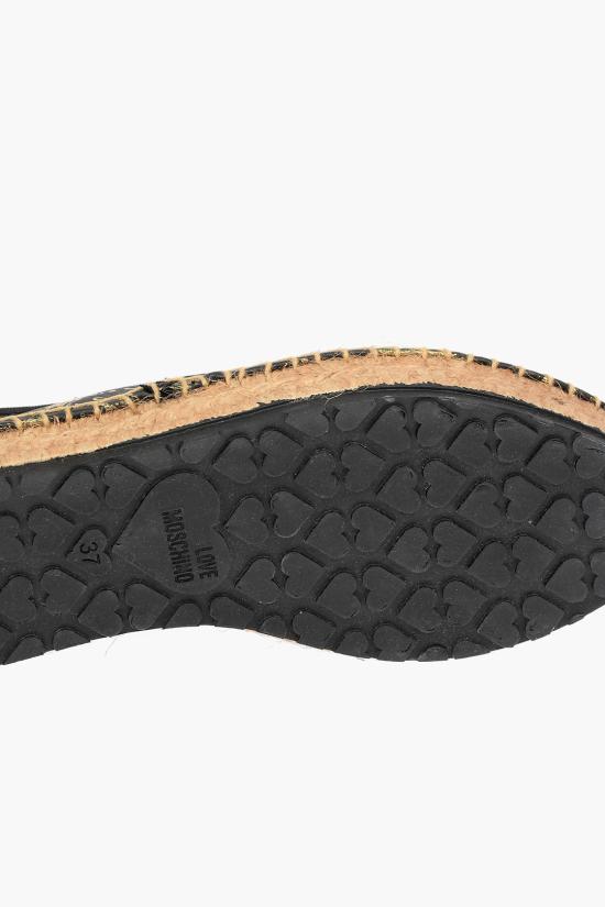  모스키노 로퍼 JA10483G0CJF000A Nero, Oro - MOSCHINO