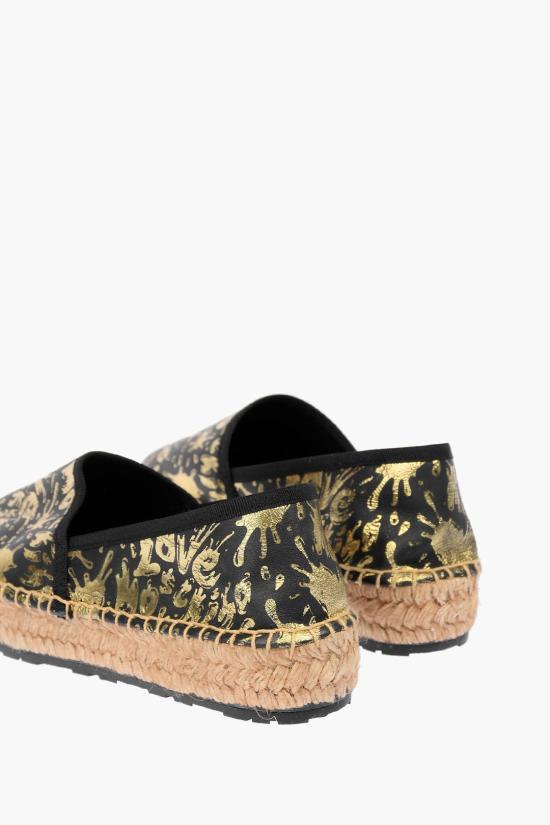  모스키노 로퍼 JA10483G0CJF000A Nero, Oro - MOSCHINO