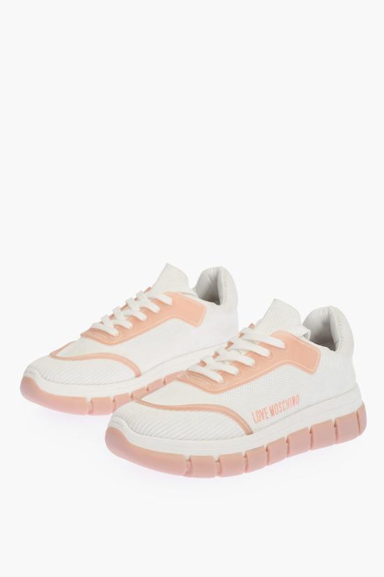  모스키노 스니커즈 JA15515G0EIZK10B Bianco Rosa