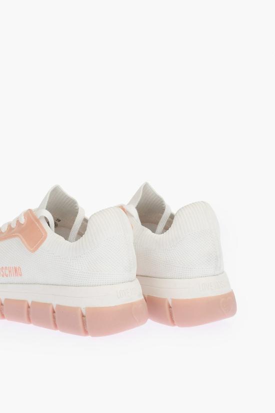  모스키노 스니커즈 JA15515G0EIZK10B Bianco Rosa - MOSCHINO