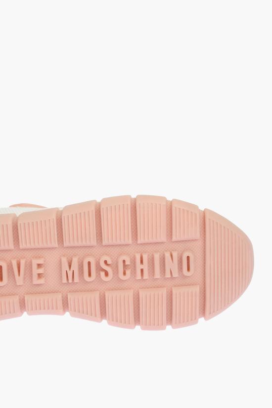  모스키노 스니커즈 JA15515G0EIZK10B Bianco Rosa - MOSCHINO
