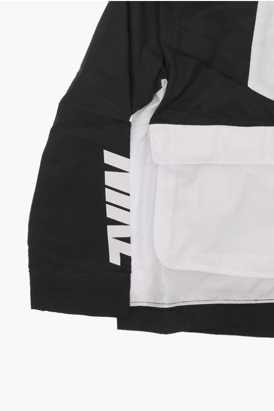  [키즈] 나이키 캐주얼 자켓 86J183 023 Black White - NIKE