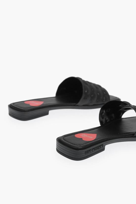  모스키노 뮬/슬리퍼 JA28342G0EI70000 Black - MOSCHINO