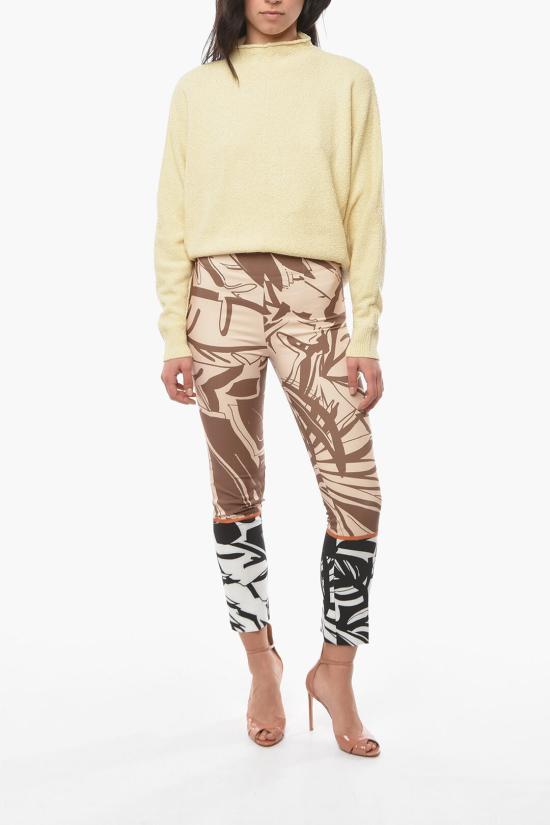  루시아 스트레이트 스트레이트 팬츠 MONSTERANEWYORK Brown - LUCIAH