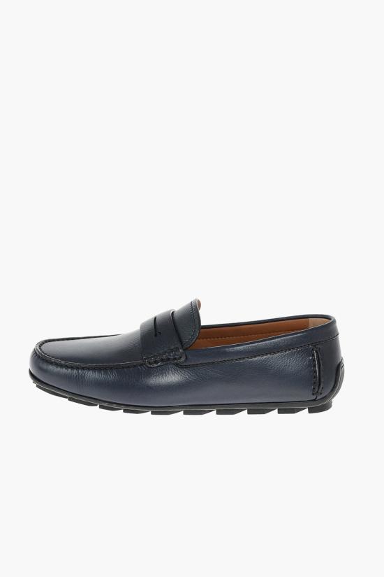  에르메네질도제냐 뮬/슬리퍼 A4350X LHTAK ARE Blue - ERMENEGILDO ZEGNA