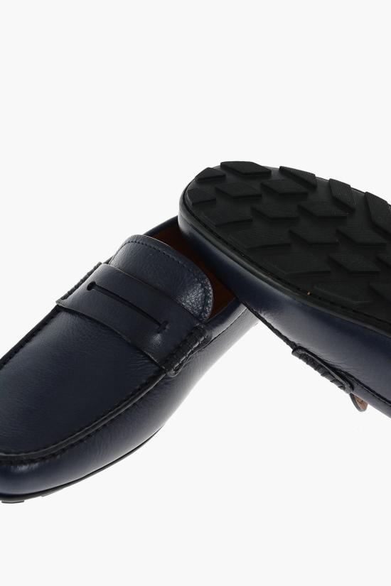  에르메네질도제냐 뮬/슬리퍼 A4350X LHTAK ARE Blue - ERMENEGILDO ZEGNA