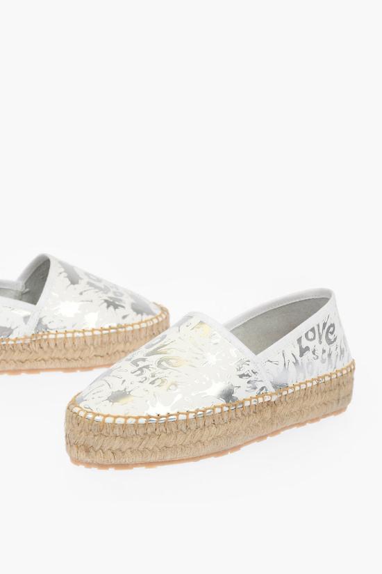  모스키노 로퍼 JA10483G0CJF010A Bianco, Argento