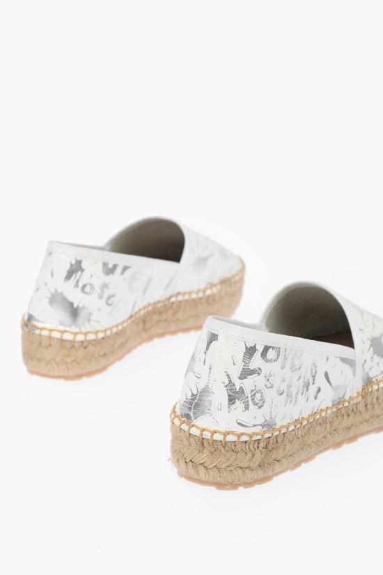  모스키노 로퍼 JA10483G0CJF010A Bianco, Argento - MOSCHINO