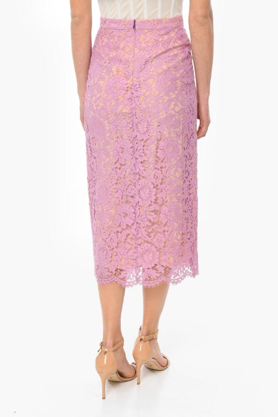  슈퍼 블론드 스커트 SB LONG LACE SKIRT4 Violet - SUPER BLOND
